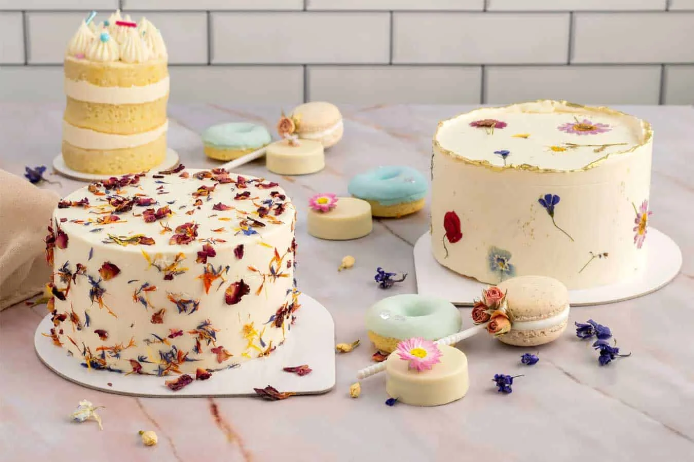 Elevate Your Treats: Desserts Featuring Edible Flowers