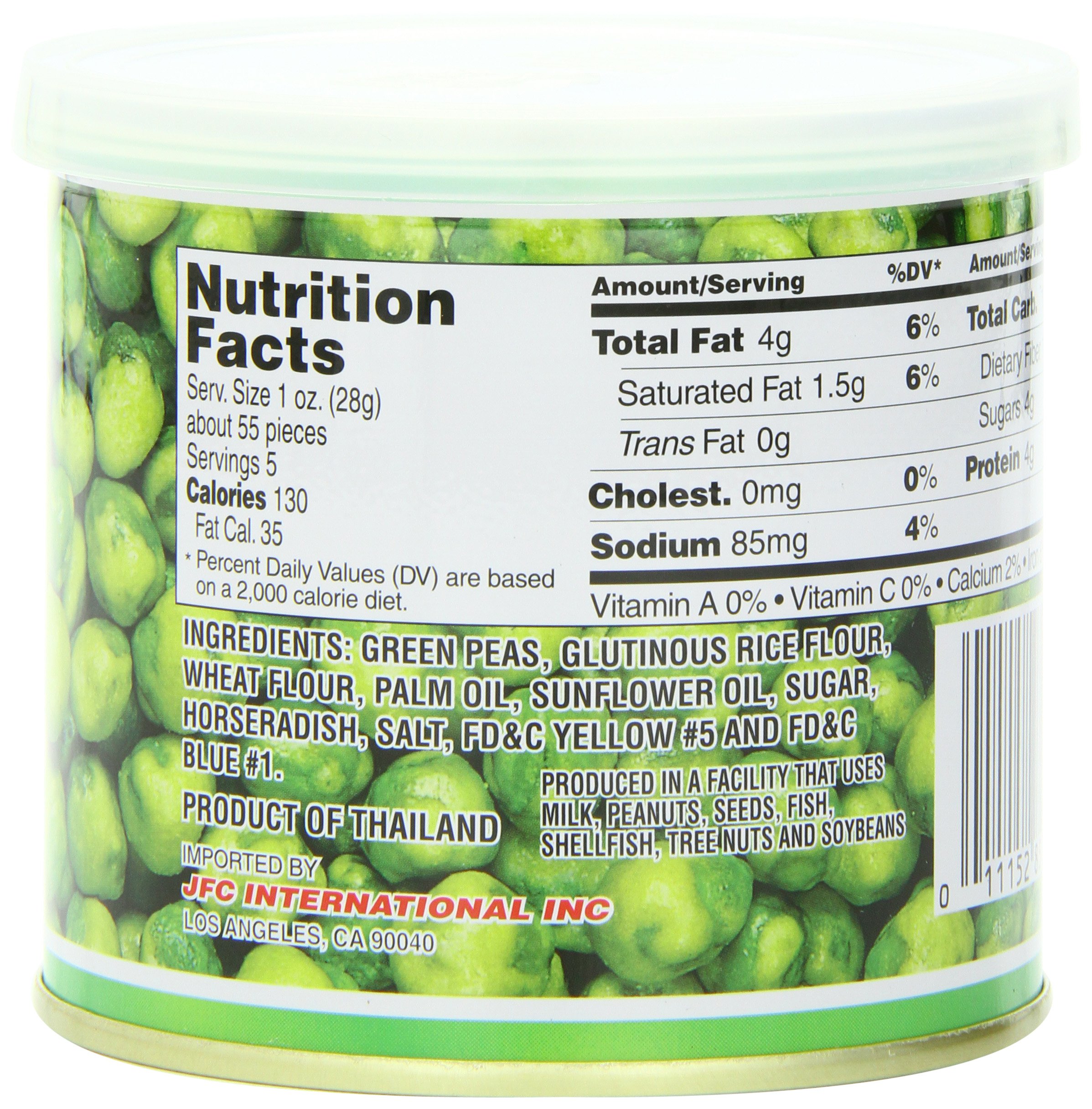 Wasabi Peas Ingredients: What's Inside This Spicy Snack?