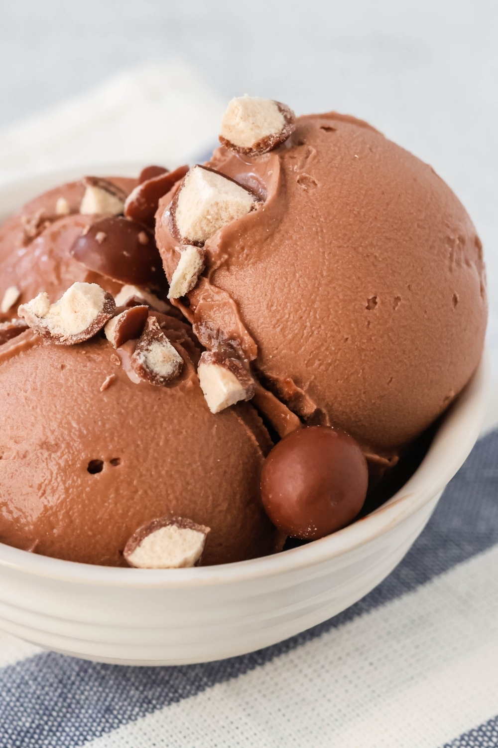 Easy Chocolate Malt Ice Cream Recipe with Ninja Creami