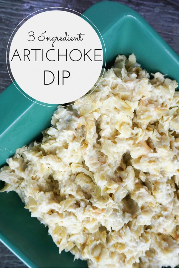 Best Artichoke Dip: Only 3 Ingredients Needed!