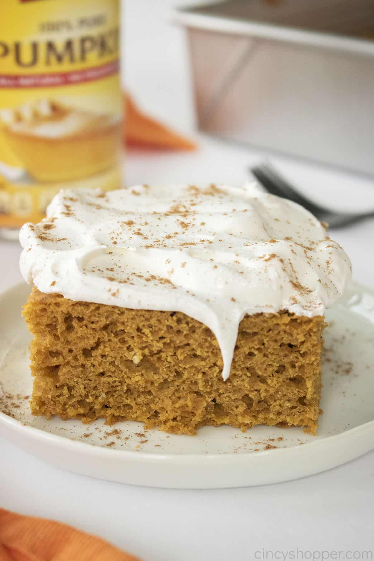 Easy Pumpkin Spice Cake with 3 Simple Ingredients