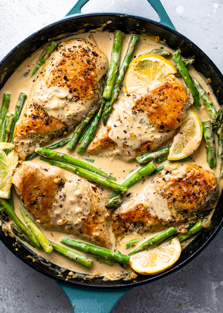 Healthy and Flavorful Chicken, Asparagus, and Mushroom Recipe Ideas