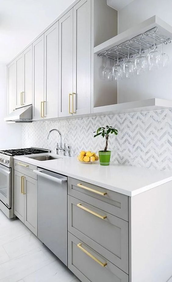 Stunning Grey and Gold Kitchen Ideas for a Timeless, Elegant Look