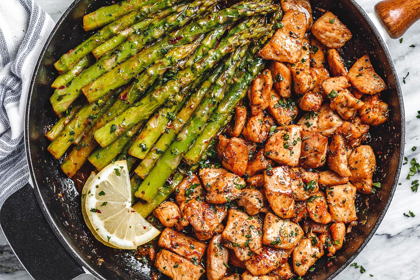 Healthy and Flavorful Chicken, Asparagus, and Mushroom Recipe Ideas