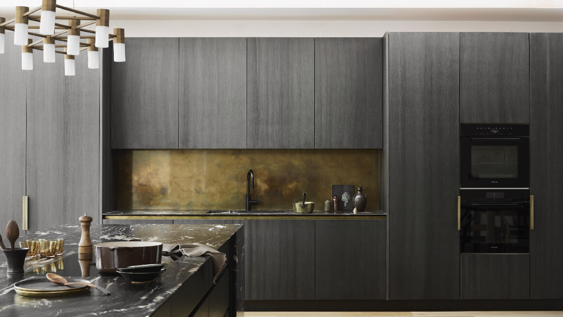 Stunning Modern Grey and Gold Kitchen Design Ideas for 2024
