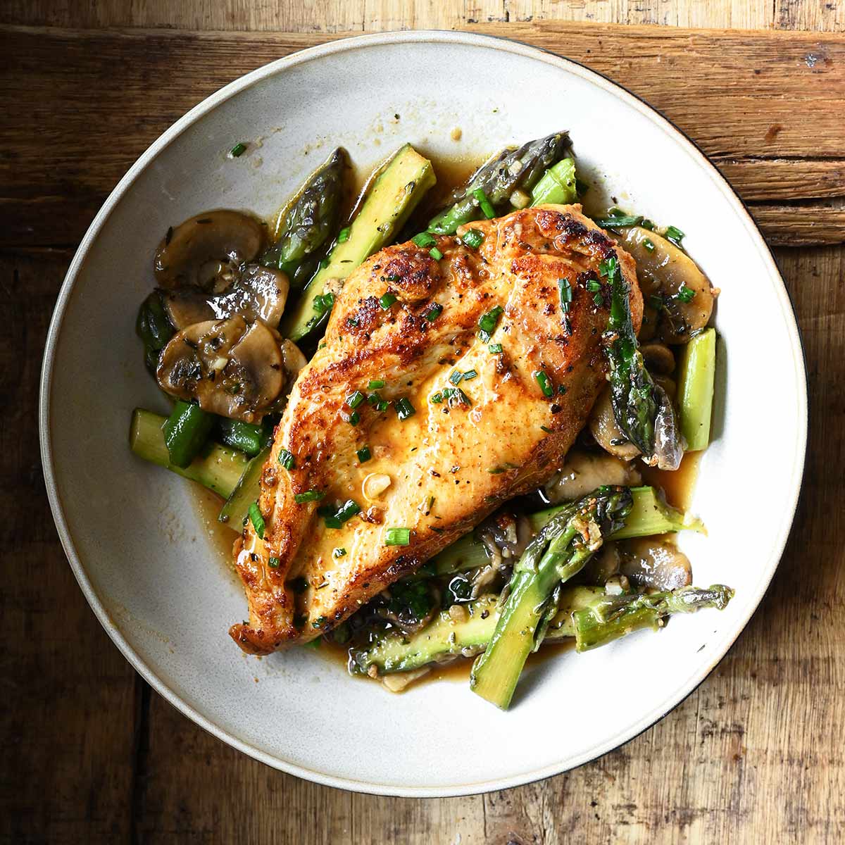 Delicious Chicken, Asparagus, and Mushroom Recipes for Easy Dinners