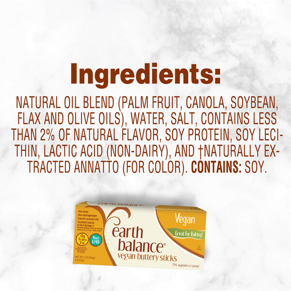 Earth Balance Ingredients: Discover the Natural Blend Behind the Vegan Butter