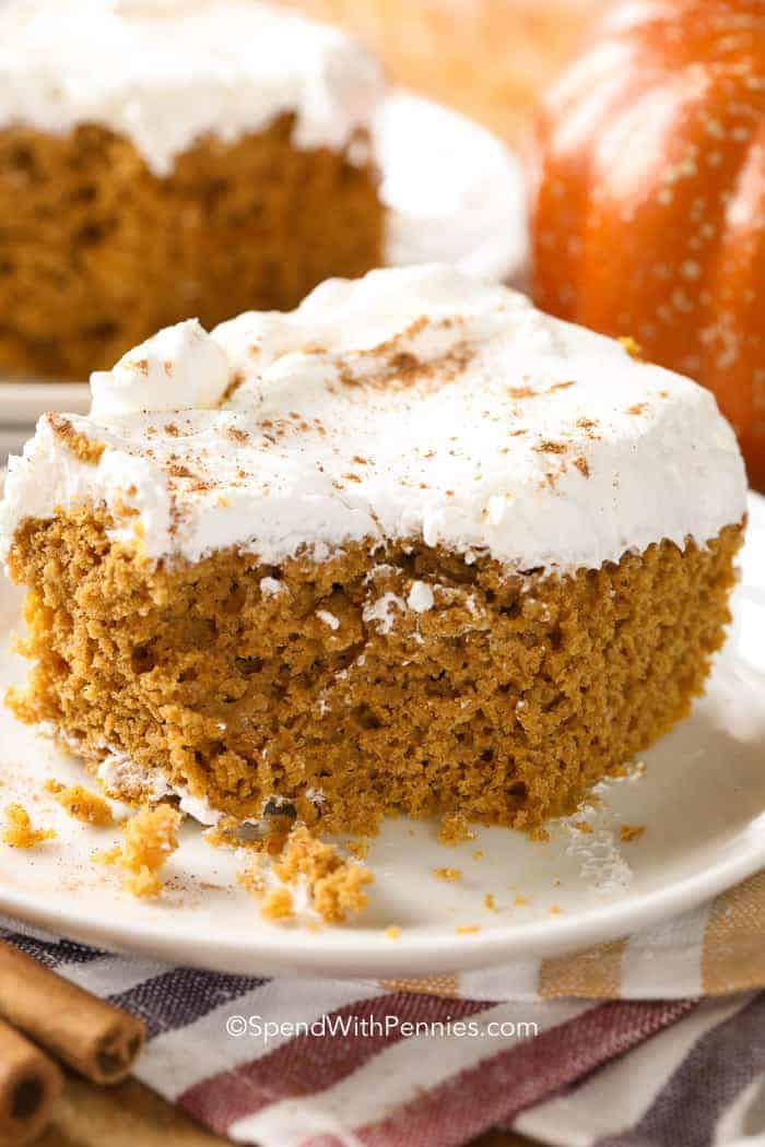 Easy Pumpkin Spice Cake with 3 Simple Ingredients