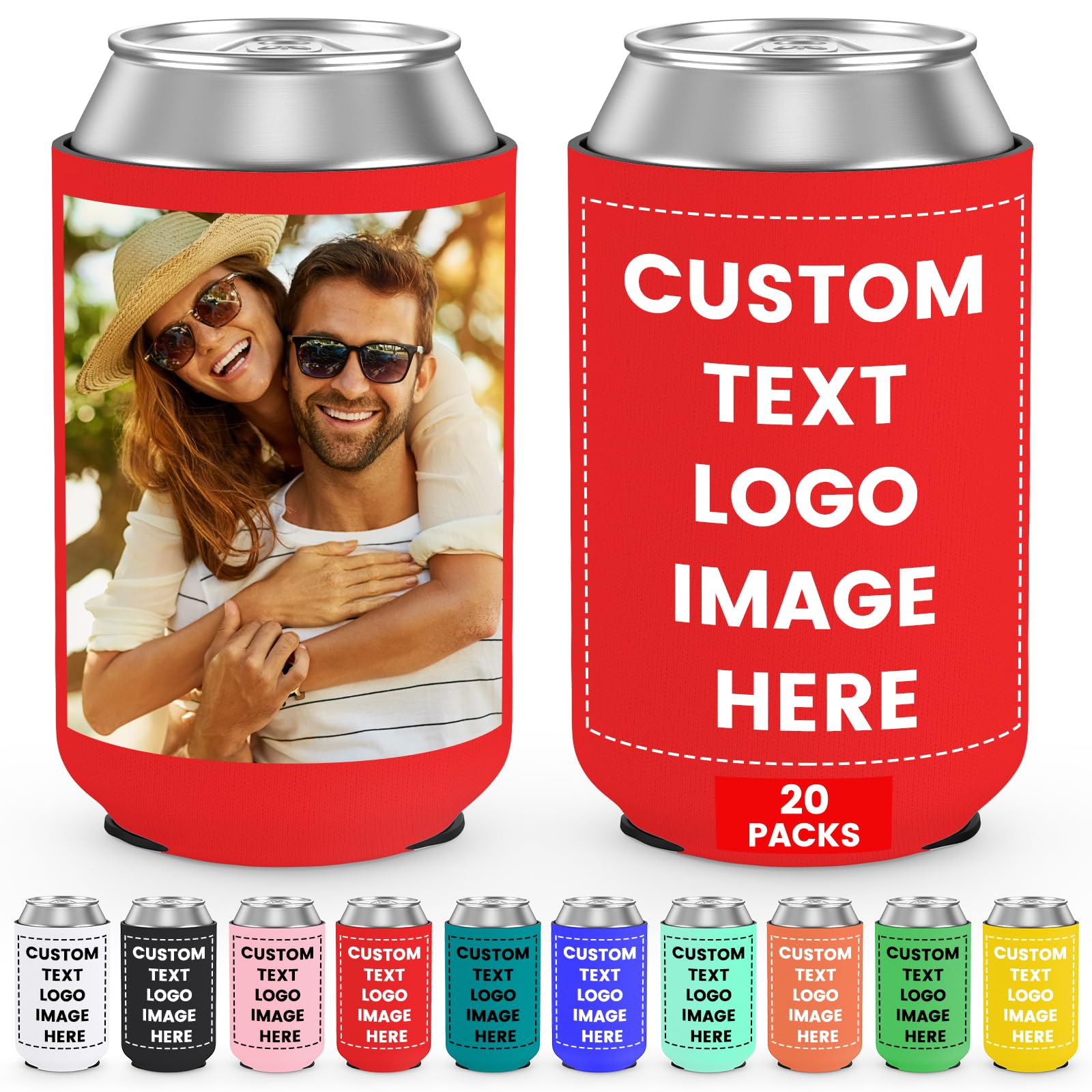 Customizable Beverage Koozies: Perfect for Parties and Gifts