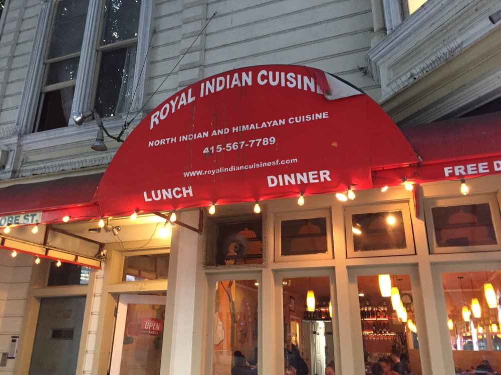 Royal Indian Cuisine on Fillmore San Francisco CA: Best Indian Food in Town