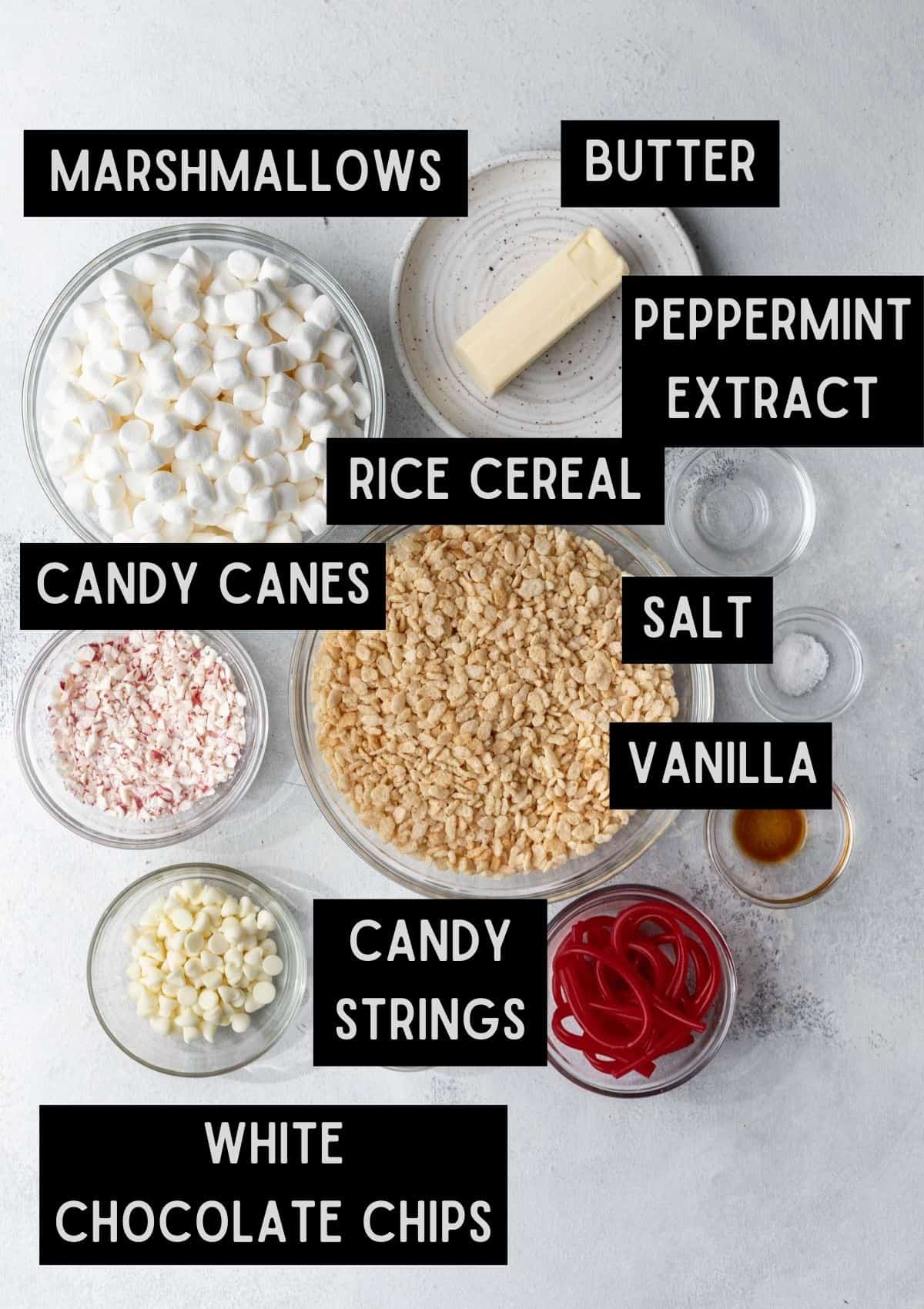 What Are the Main Ingredients in Peppermint Candy Canes?
