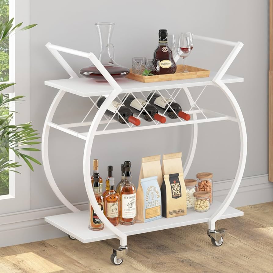 Best Beverage Carts for Serving Drinks and Snacks – Stylish & Functional
