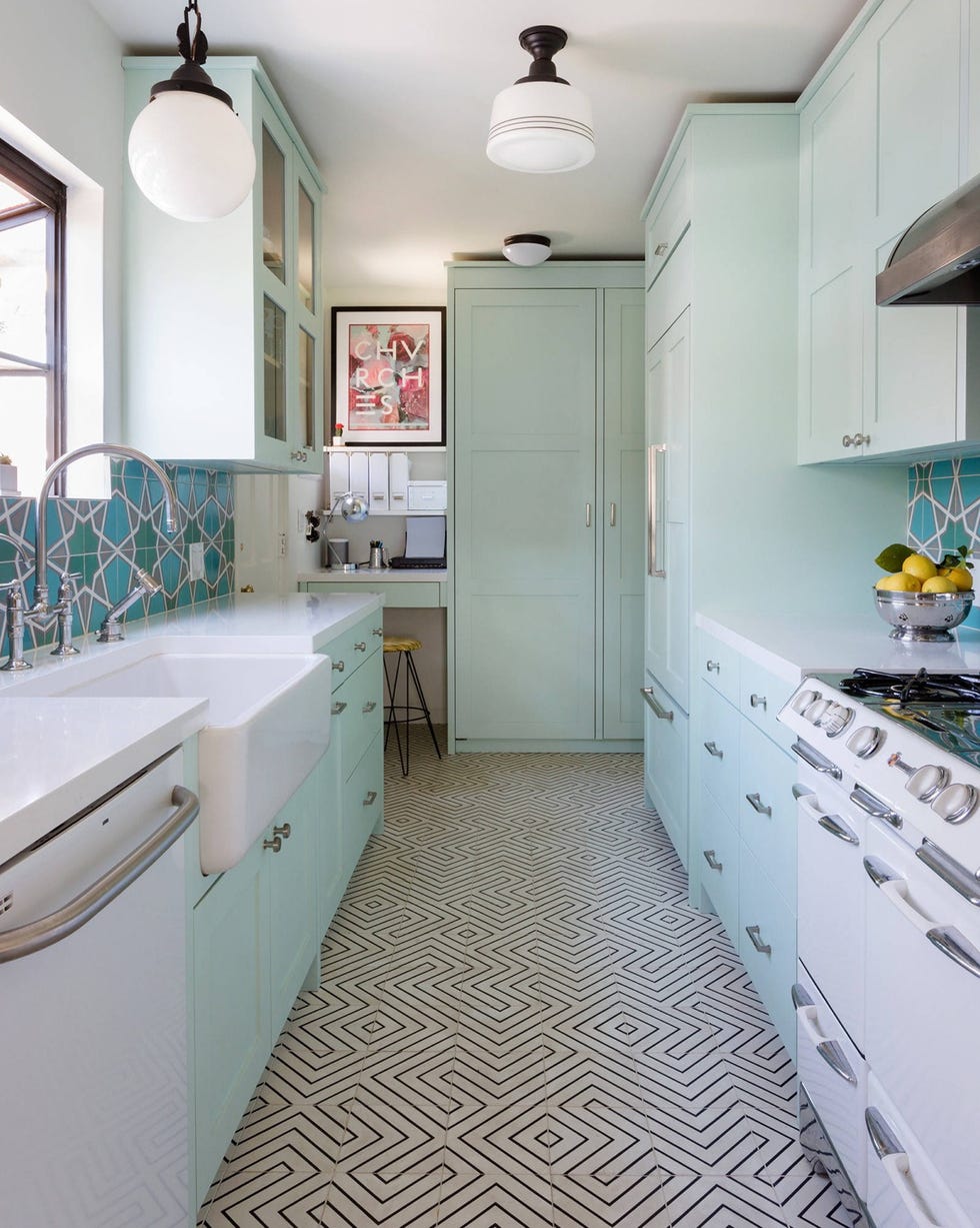 Dream Kitchens: Small Galley Kitchen with Island Design Inspiration