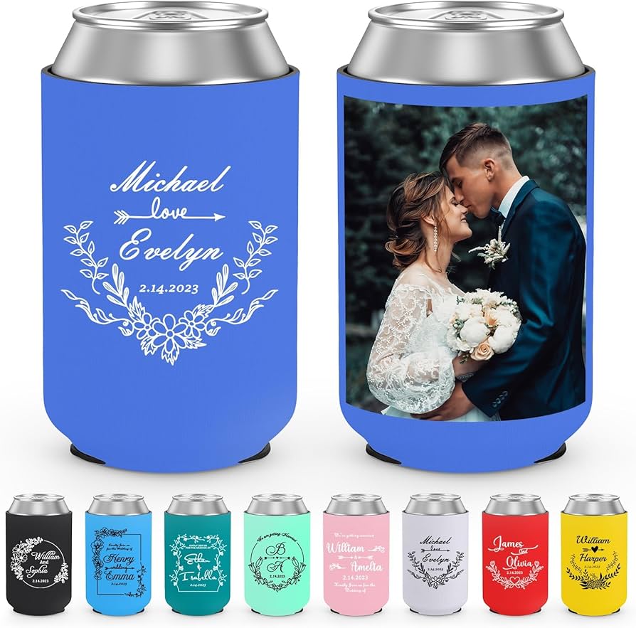 Customizable Beverage Koozies: Perfect for Parties and Gifts