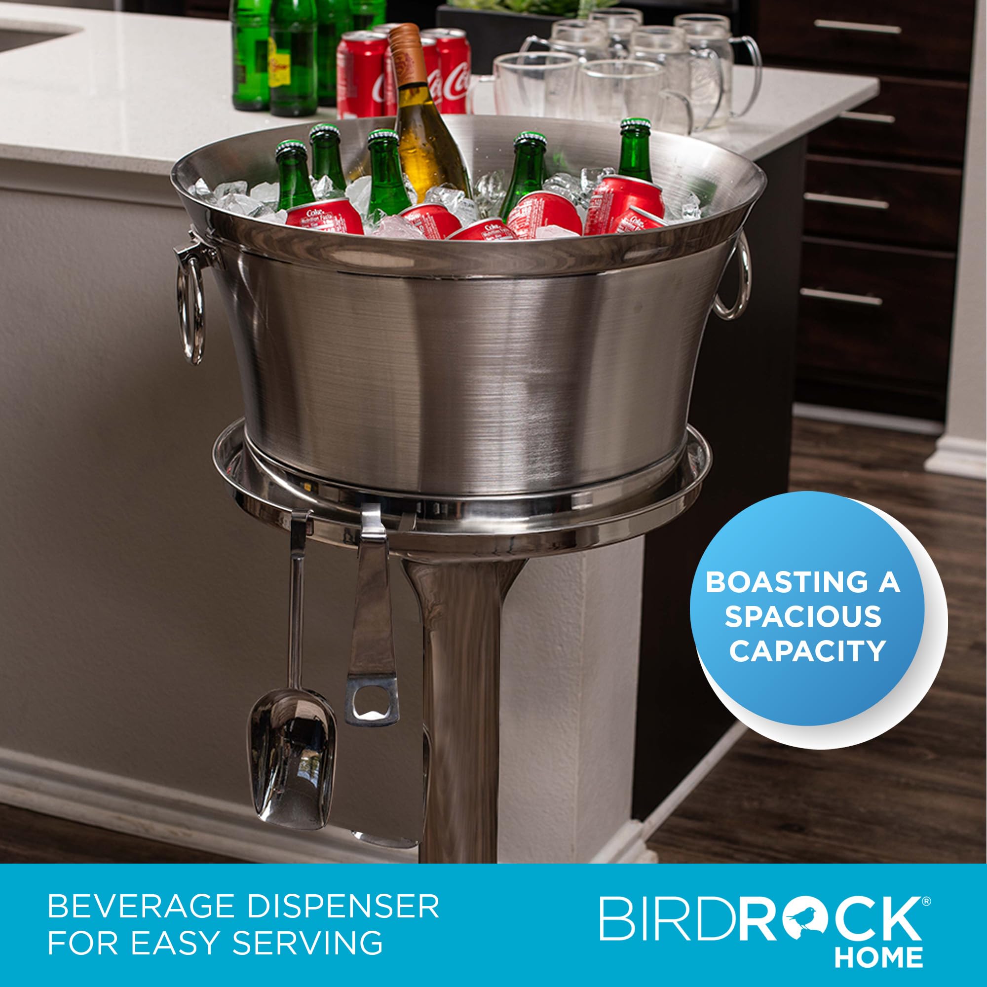 Beverage Tub with Stand: Stylish and Functional Drink Cooler for Any Occasion
