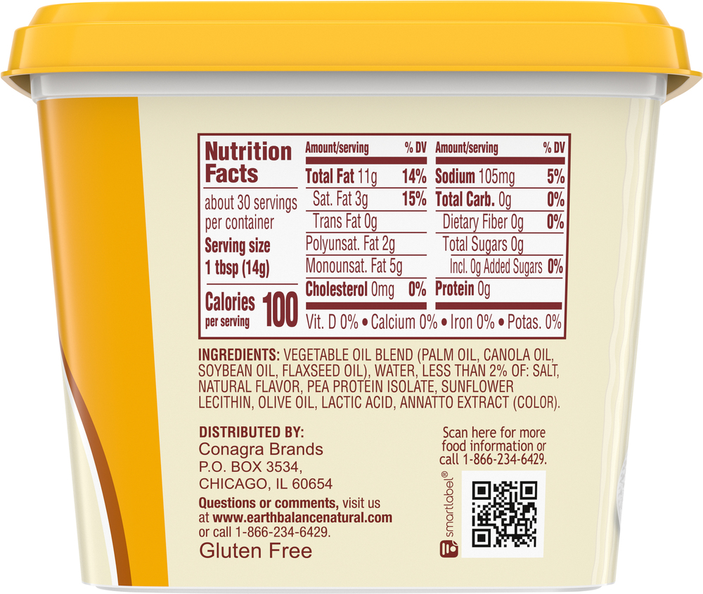 Discover the Key Ingredients in Earth Balance Butter for Healthy Eating
