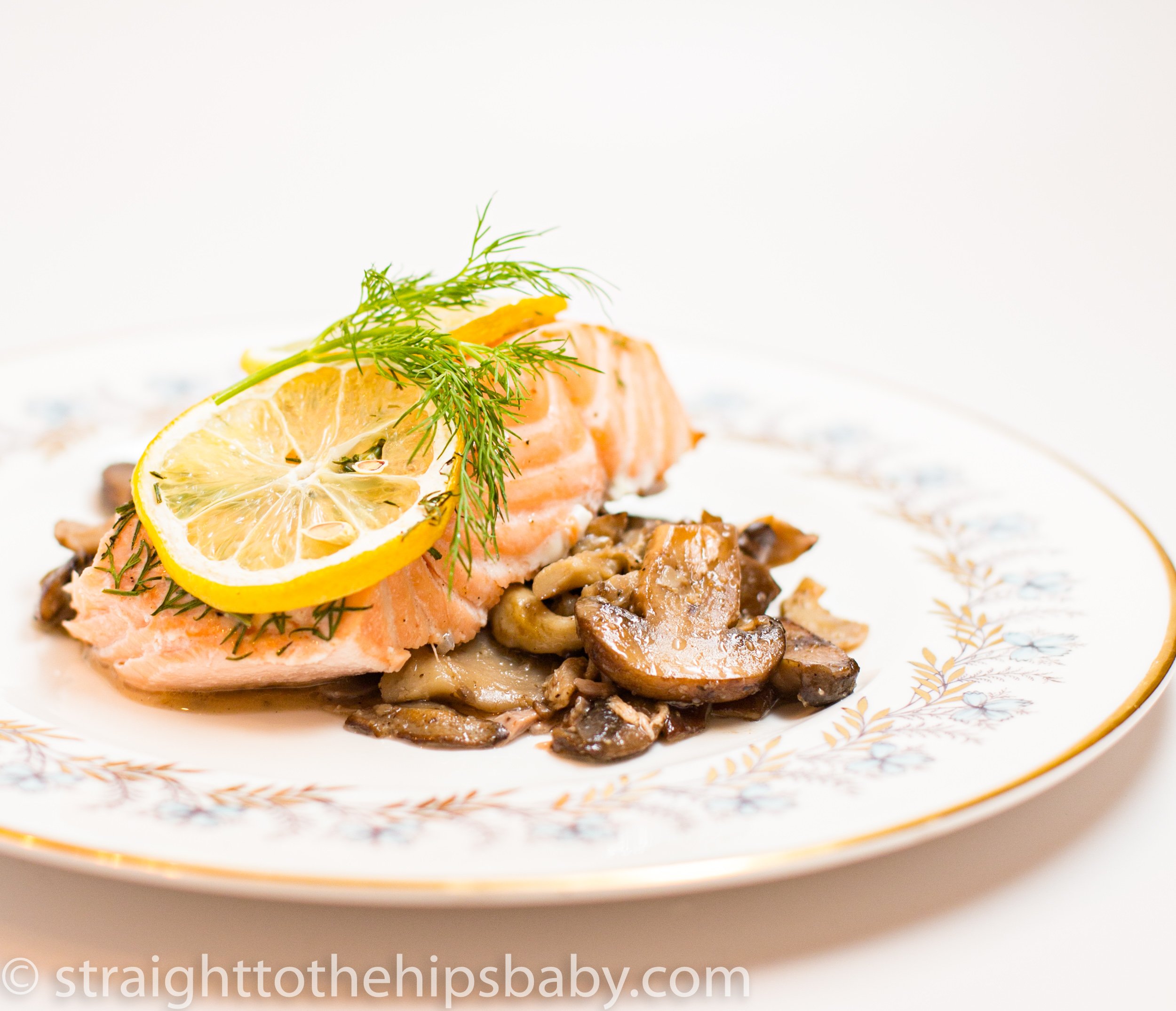 Easy and Healthy Recipes with Salmon and Mushrooms