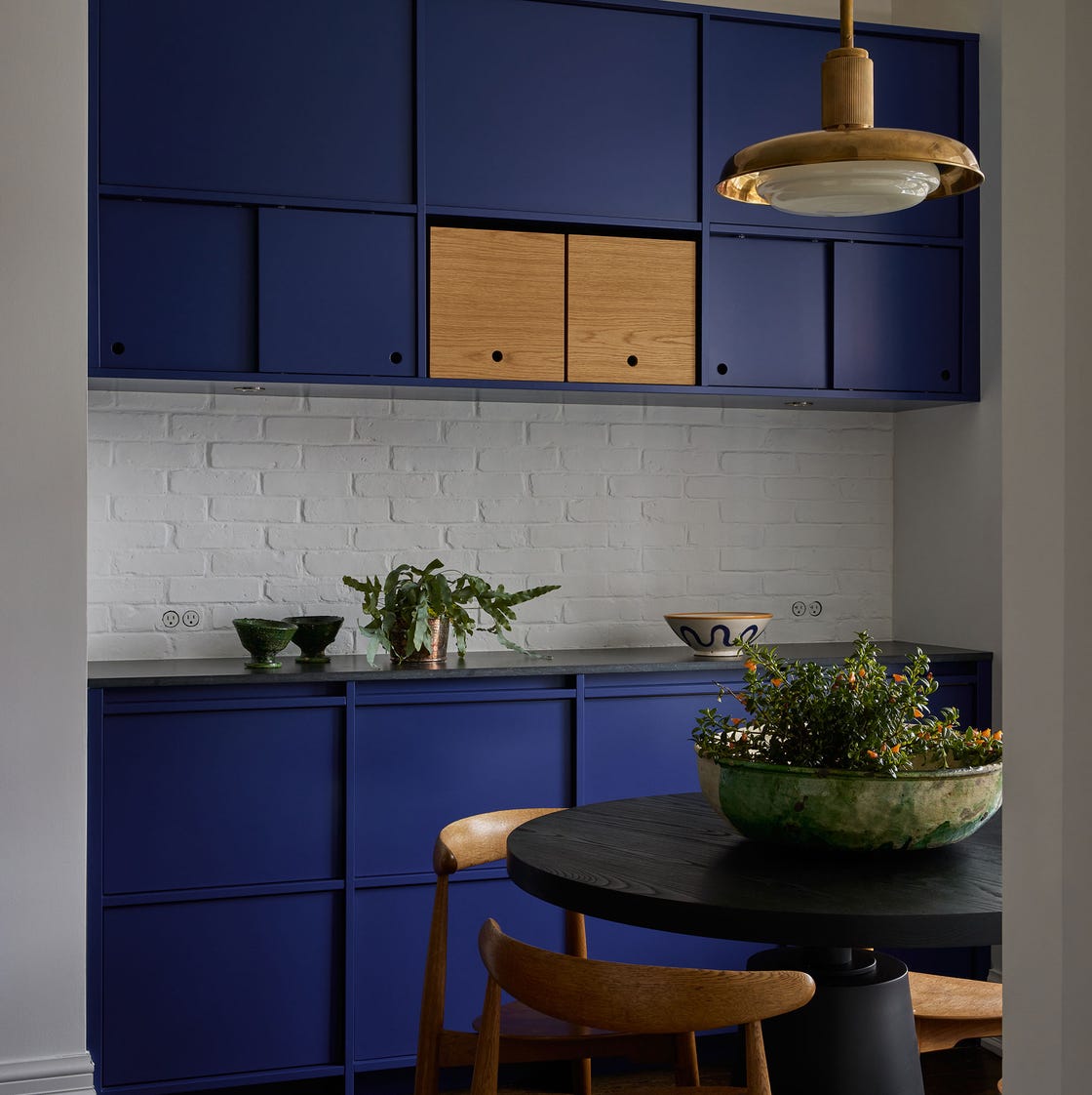Create a Bold and Elegant Kitchen with Cobalt Blue Cabinets