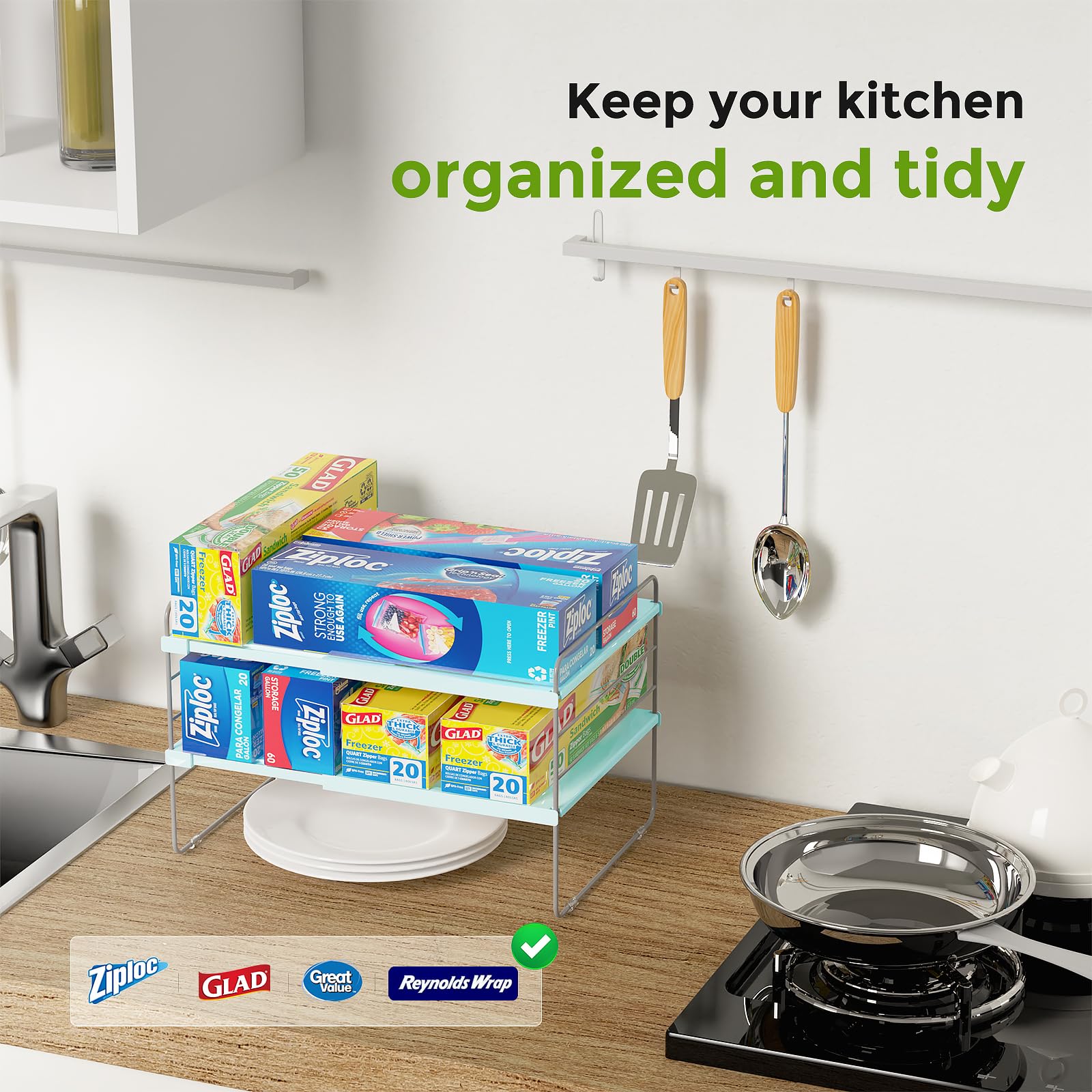 Best Kitchen Wrap Organizer: Maximize Storage Space with Stackable Solutions