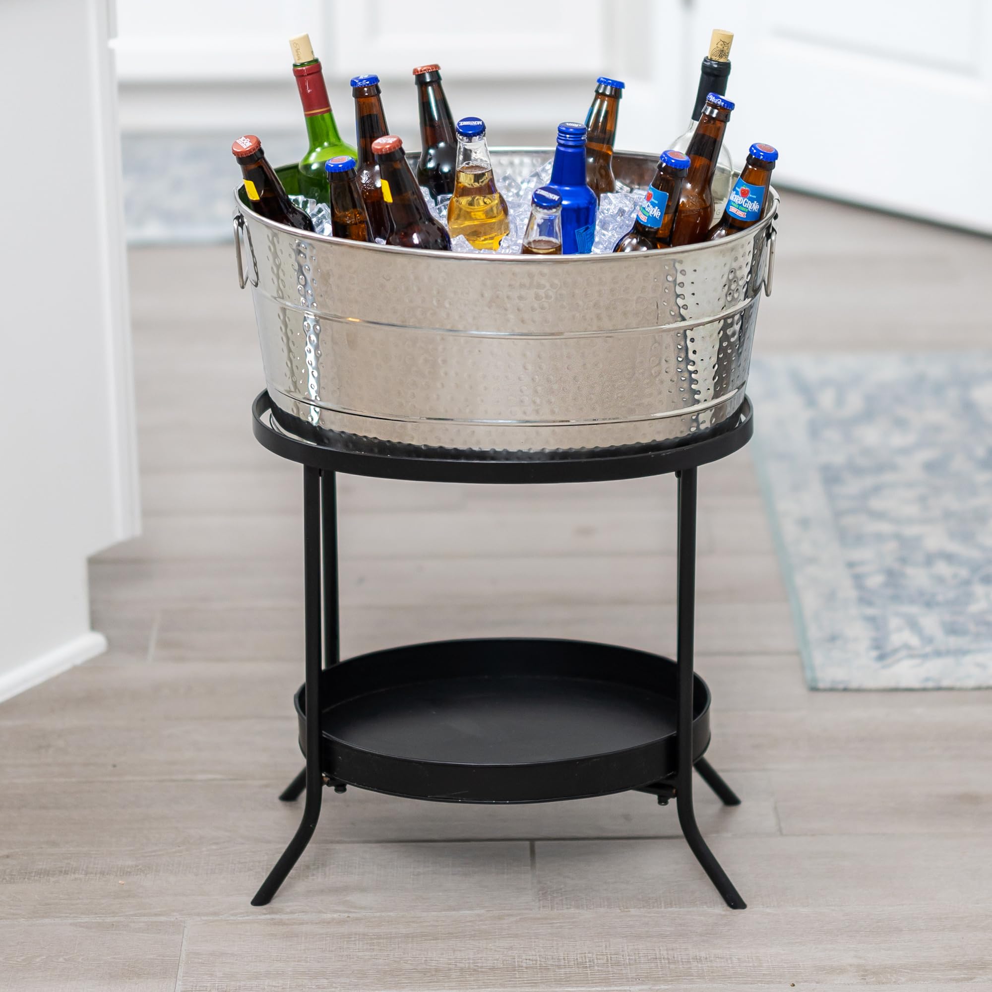Beverage Tub with Stand: Stylish and Functional Drink Cooler for Any Occasion