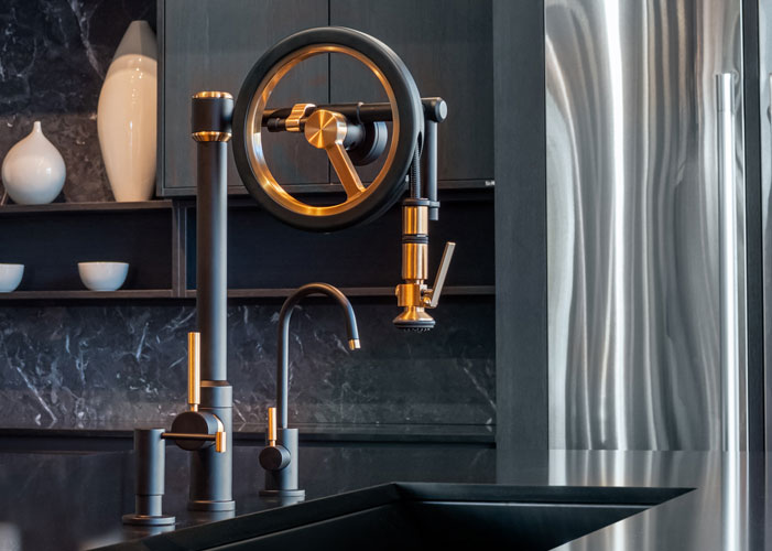 luxury kitchen faucets