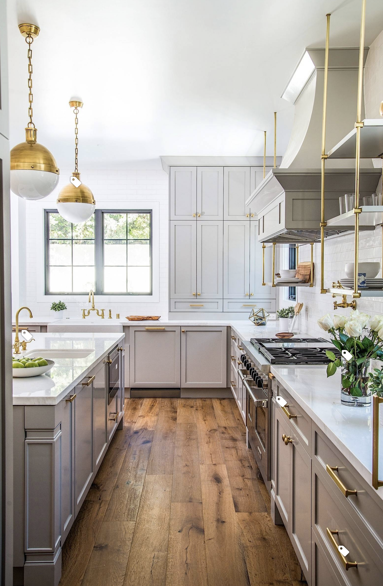 Stunning Gray and Gold Kitchen Design Ideas for Modern Homes
