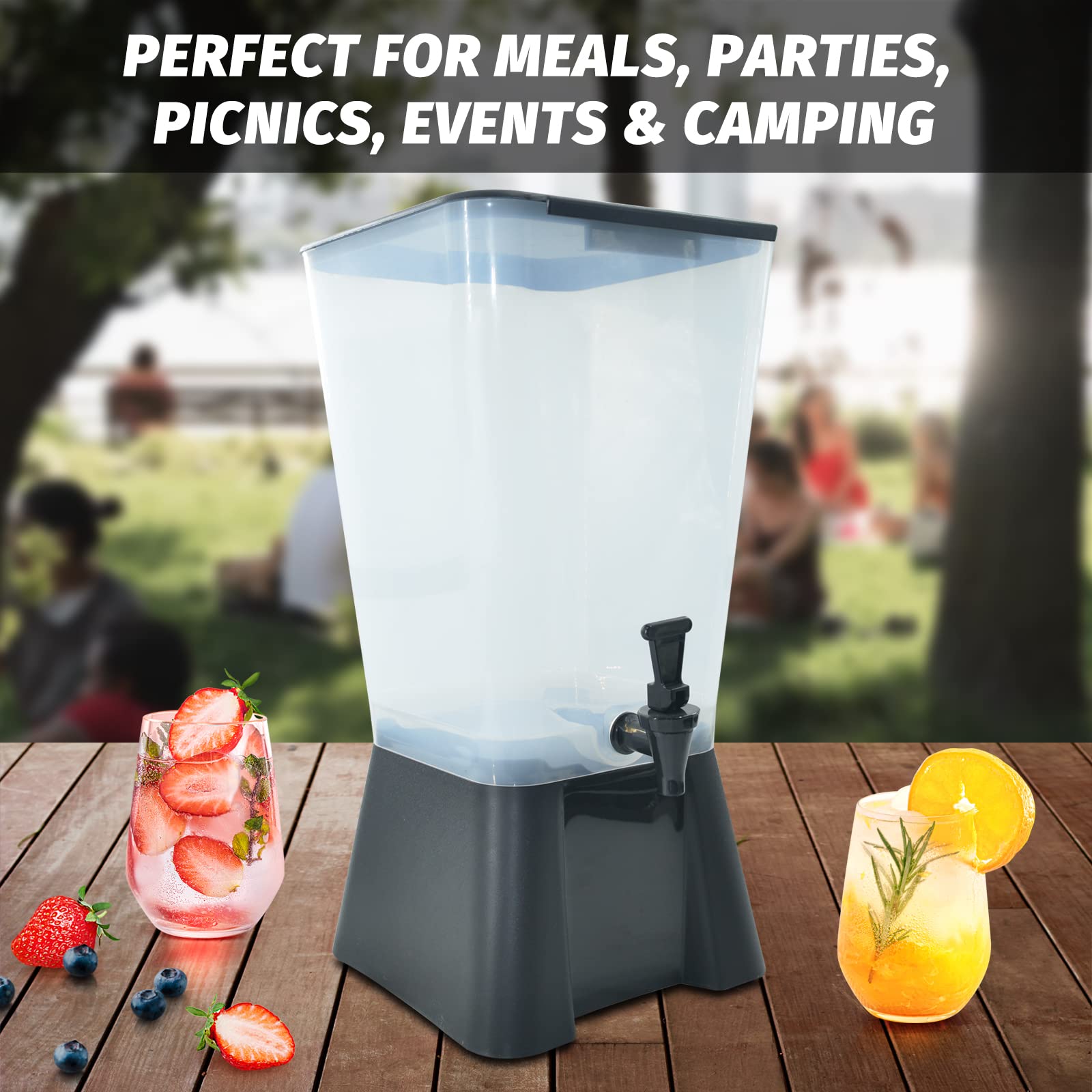 Affordable 5 Gallon Beverage Dispenser for Parties & Events
