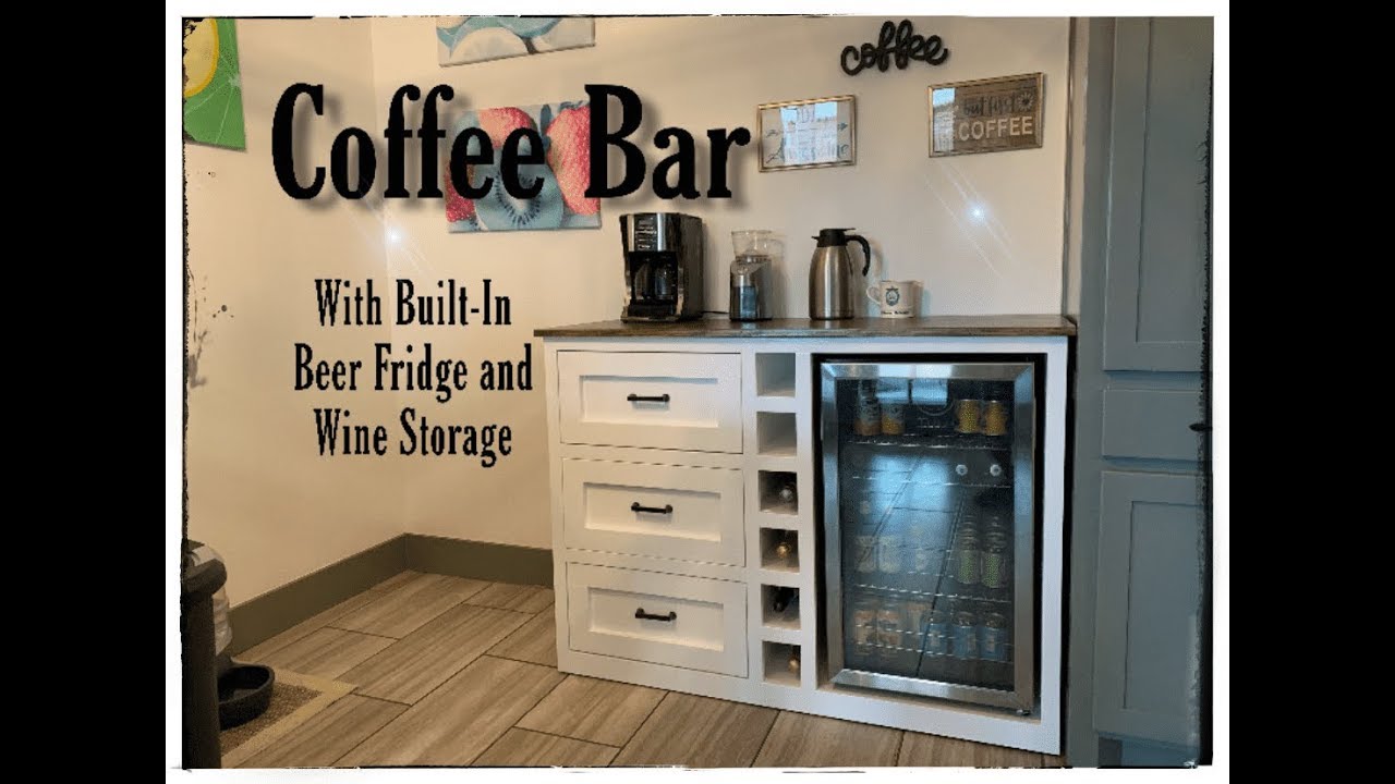 How to Install a Beverage Fridge Cabinet in Your Home