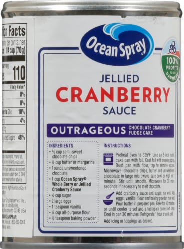 What Are the Key Ingredients in Ocean Spray Jellied Cranberry Sauce?