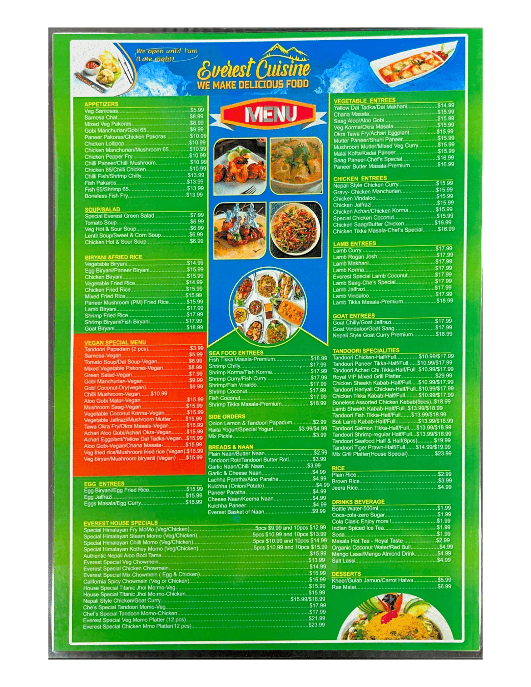 everest cuisine mountain view ca