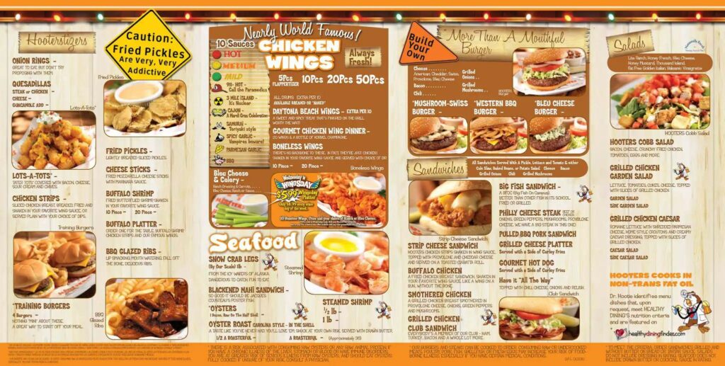 Hooters Drink Menu: A Complete Guide to Beers, Spirits, and Cocktails
