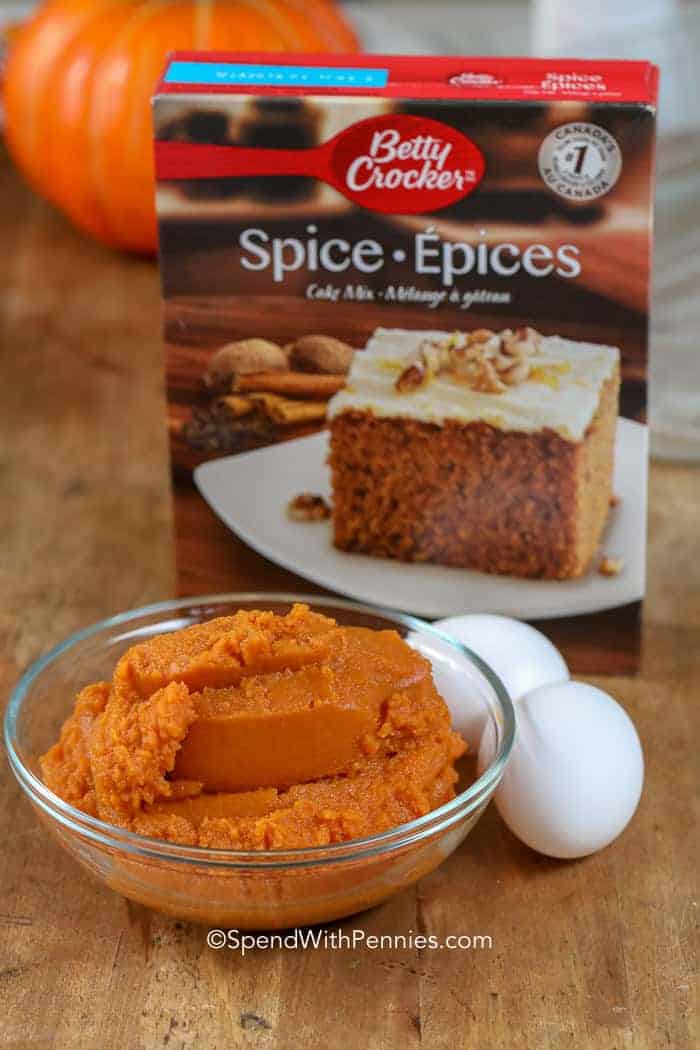 Best 3-Ingredient Pumpkin Spice Cake Recipe Ever