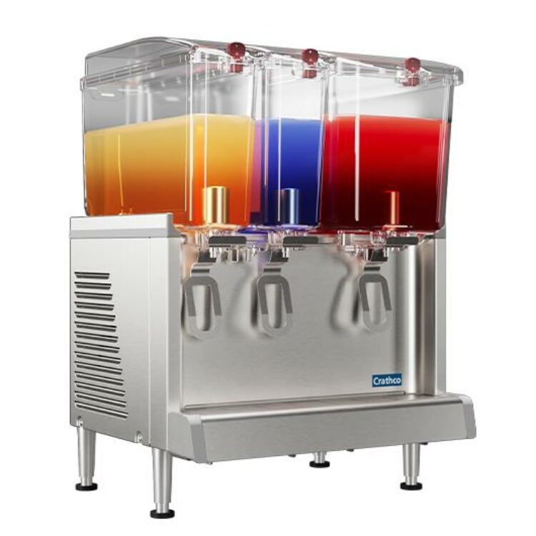 Discover Crathco Beverage Dispensers for Juices, Teas, and Slush Drinks