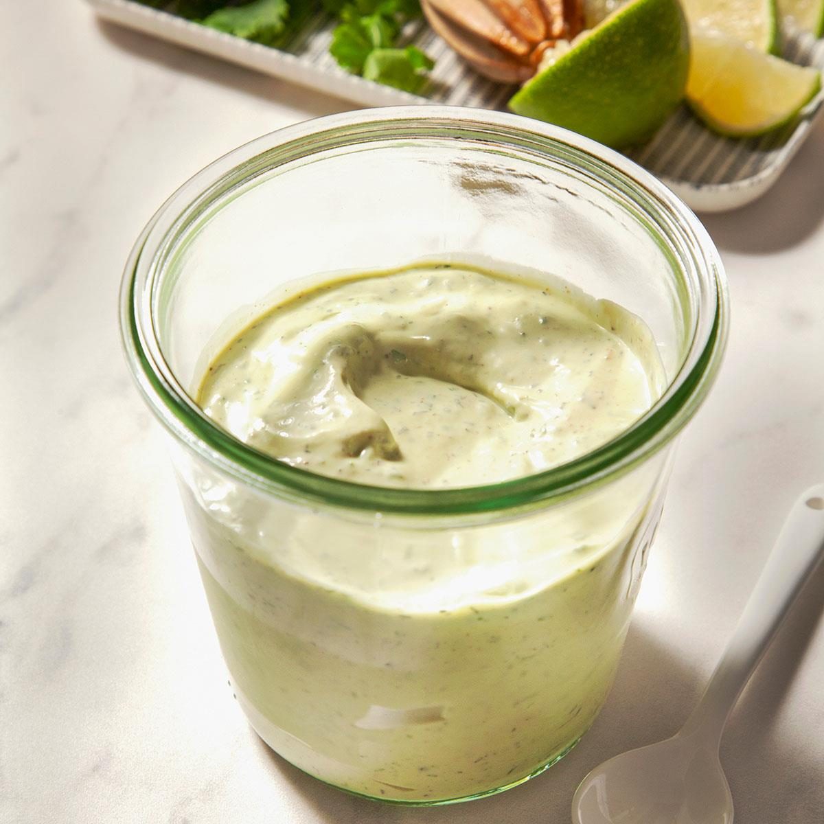 Homemade Avocado Lime Ranch Dressing Recipe & Ingredients