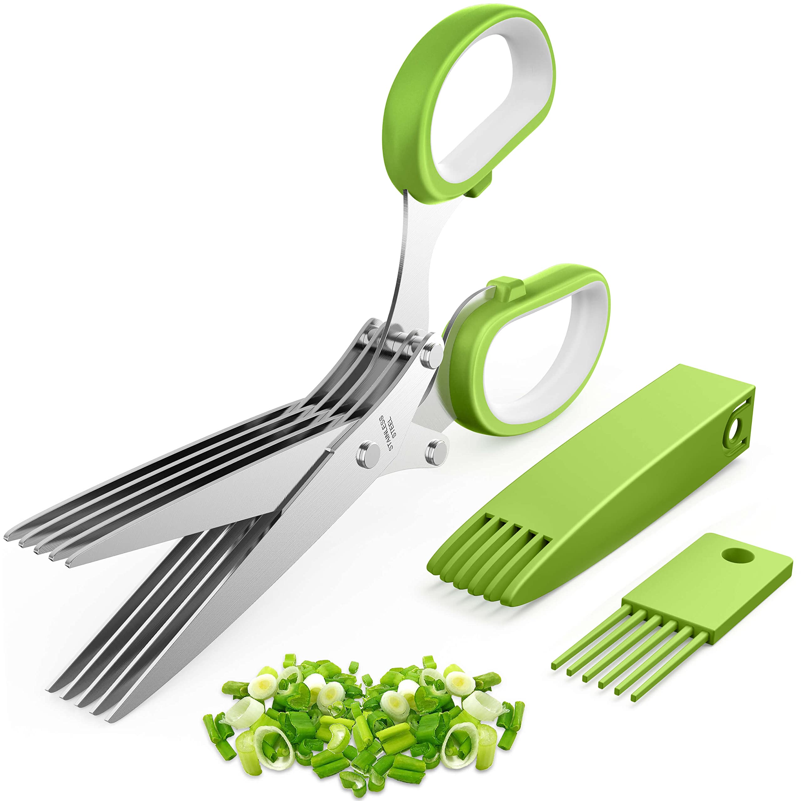 Buy 5 Blade Kitchen Scissors – Versatile Scissors for Herbs, Paper, and More