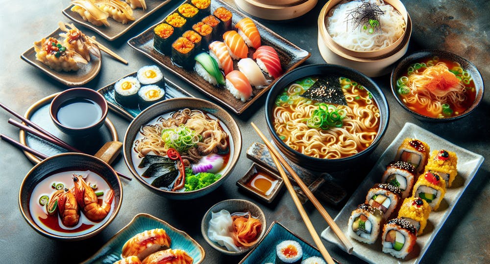 Explore the Best Asian Cuisine Menu: Delicious Dishes from Japan, China & More
