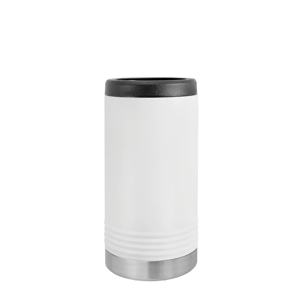 Polar Camel White Slim Beverage Holder – Premium Stainless Steel Insulated Drink Holder