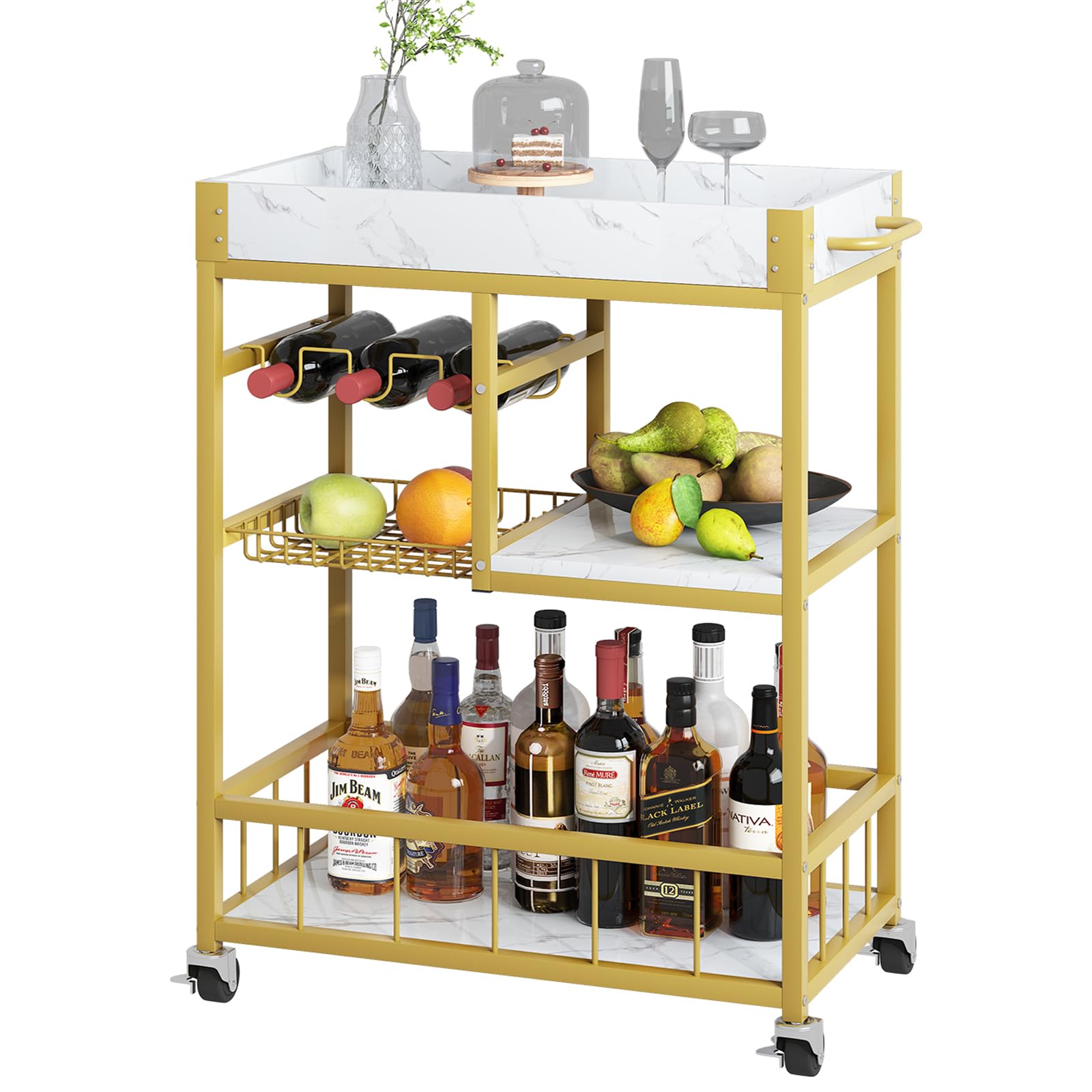 Best Beverage Carts for Serving Drinks and Snacks – Stylish & Functional