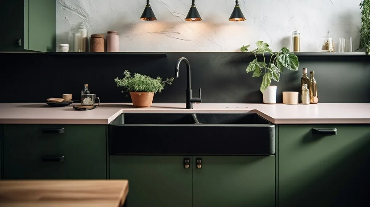 Why Green Black Kitchen Cabinets are the Perfect Combination for 2024