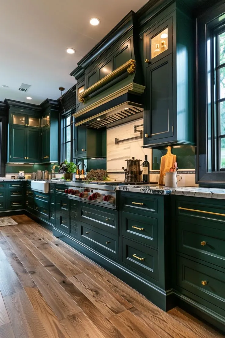 Why Dark Green Cabinets in Your Kitchen Are a Bold Design Choice