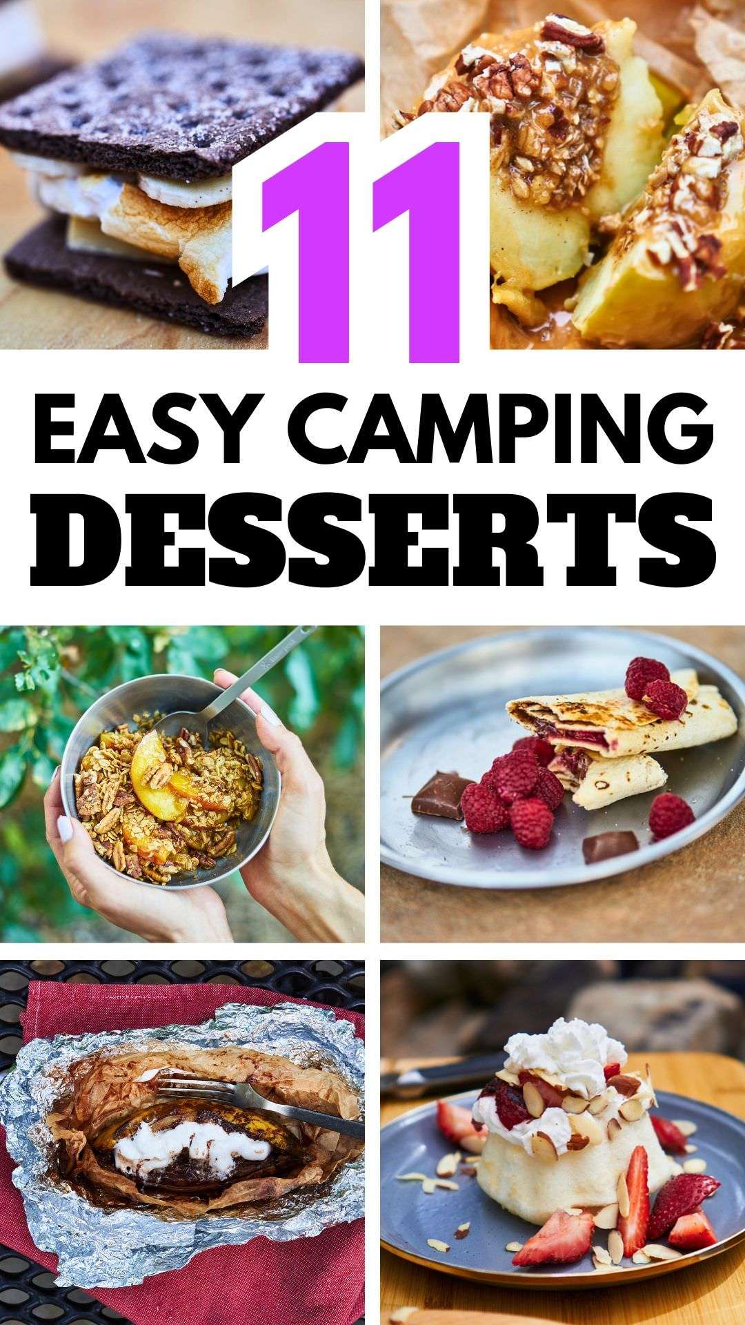 10 Deliciously Simple Camping Desserts to Make Outdoors