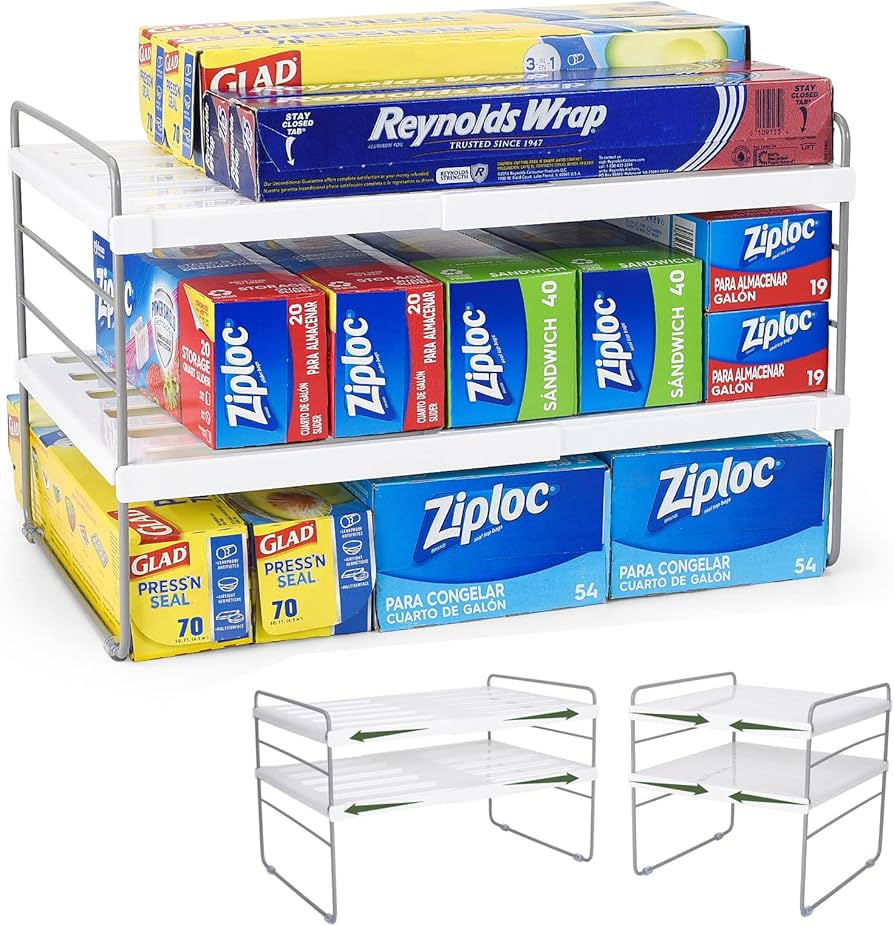 Best Kitchen Wrap Organizer: Maximize Storage Space with Stackable Solutions