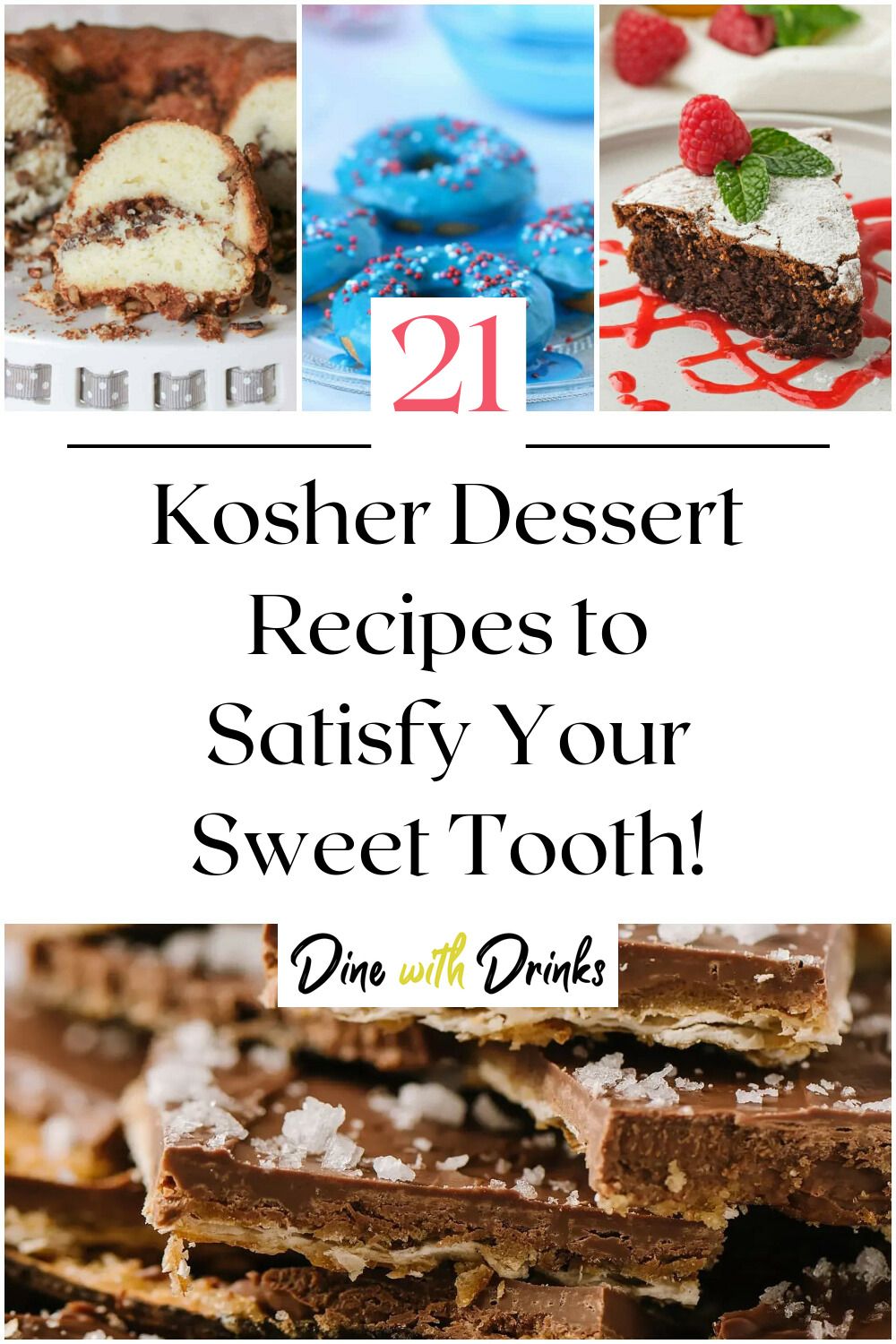 10 Easy Kosher Desserts to Satisfy Your Sweet Tooth
