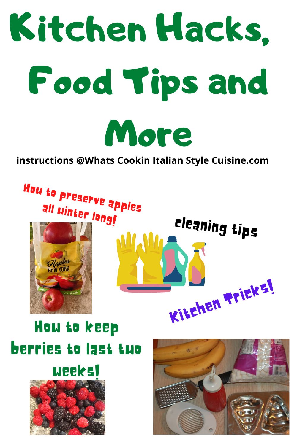 Mix in the kitchen tips(these easy hacks will help you)