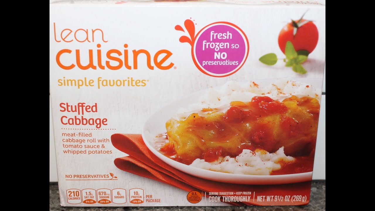 Lean Cuisine Cabbage Rolls Review: We Tried Them So You Dont Have To