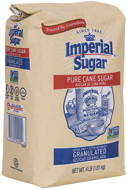 Sweet and Simple: Imperial Sugar 4 Pound Bag Ingredients Listed