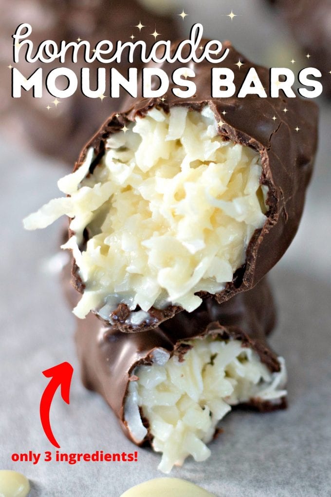Simple Mound Bars Recipe How to Make Them with 3 Ingredients
