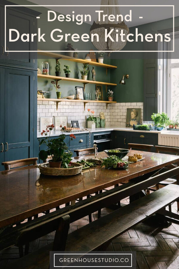 How to Style Deep Green Kitchen Cabinets Like a Pro