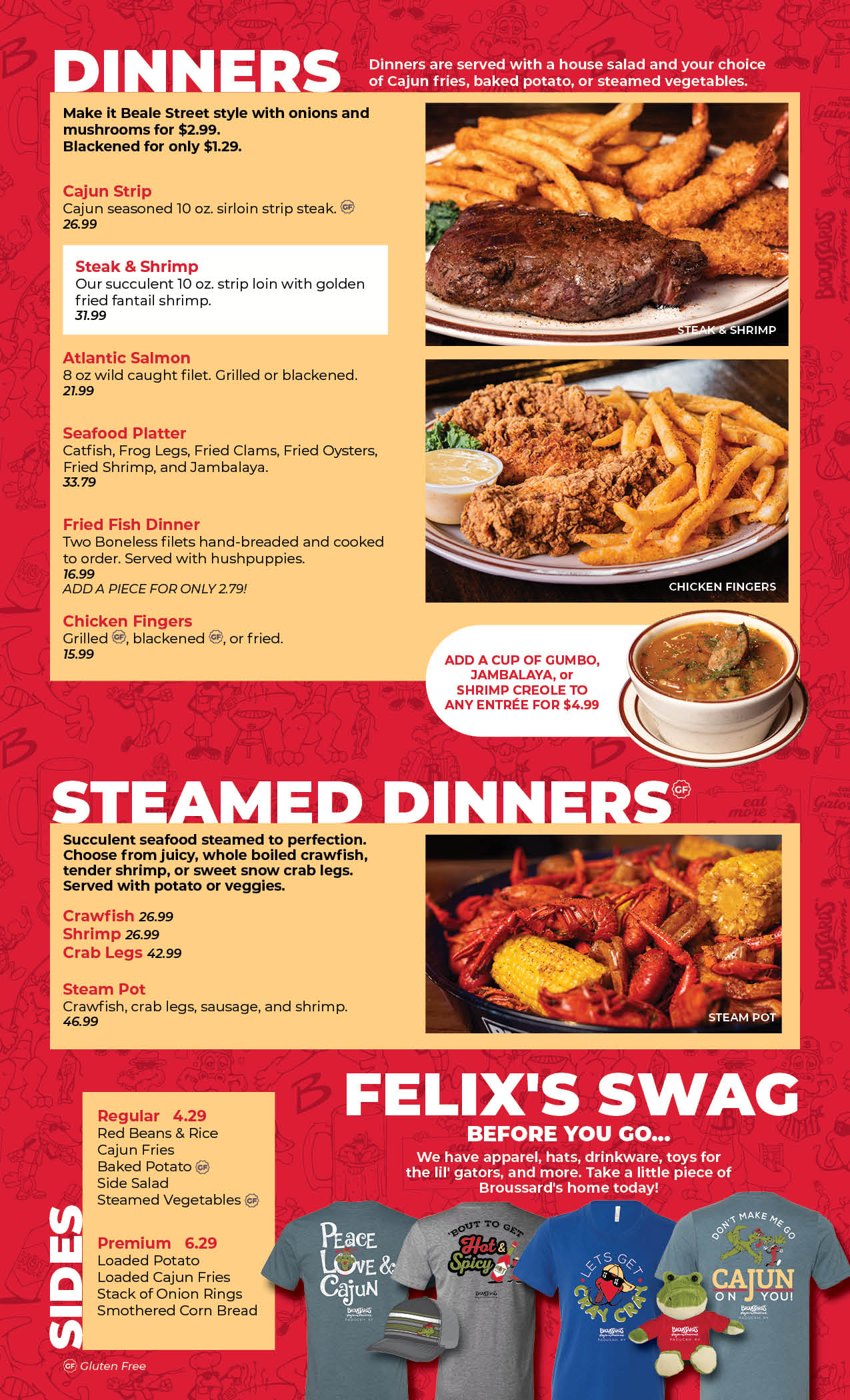 Broussards Cajun Cuisine Menu: Your Guide to Yummy Cajun Eats