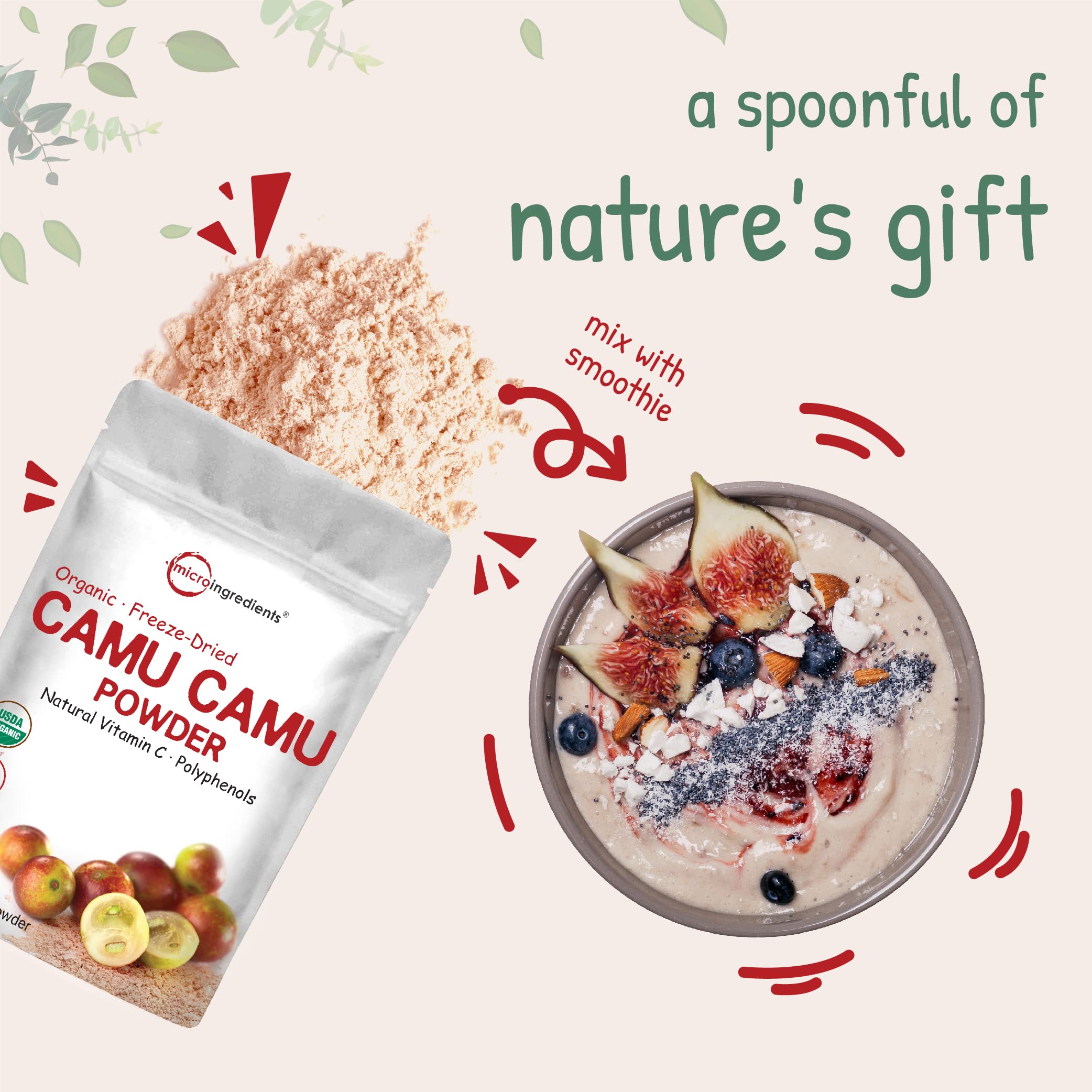 Micro Ingredients Camu Camu Powder: Benefits and How to Use It